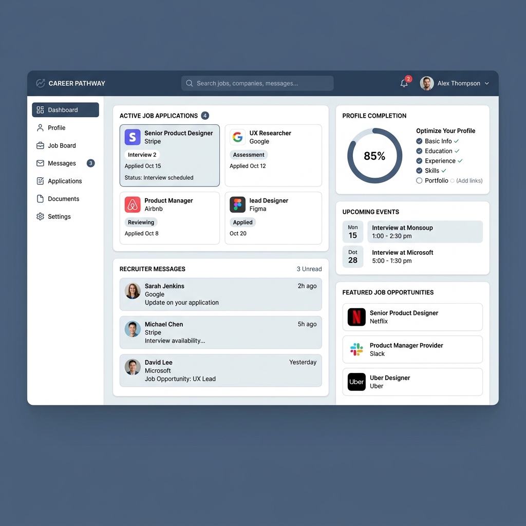 My Career – Smart Job Application Management Platform Banner